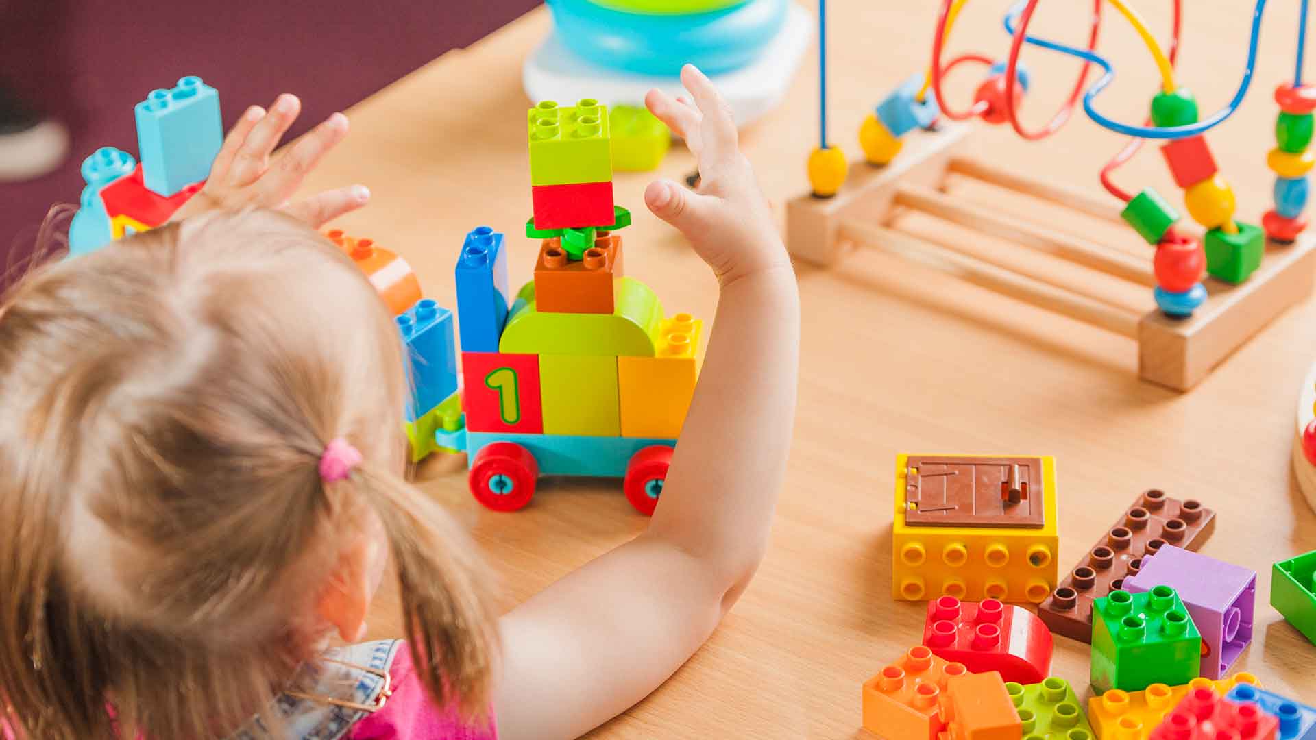 Materiales de integración sensorial de madera utilizados en la evaluación